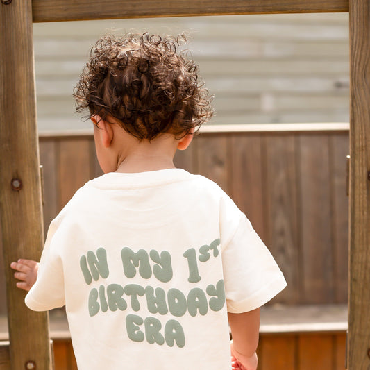 Birthday Era Tshirt - Bubble Print