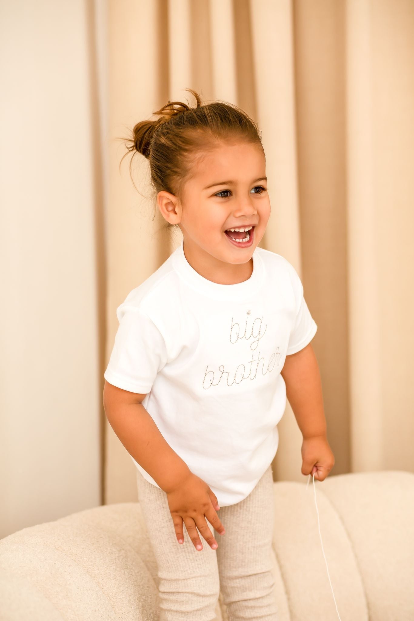 New Sibling Tshirt Classic - Embroidered