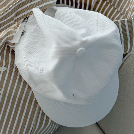 White Cap EMBROIDERED Wedding Show