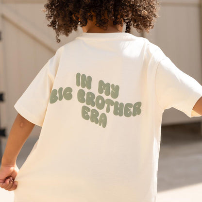 Big sibling era Tshirt - Bubble Print