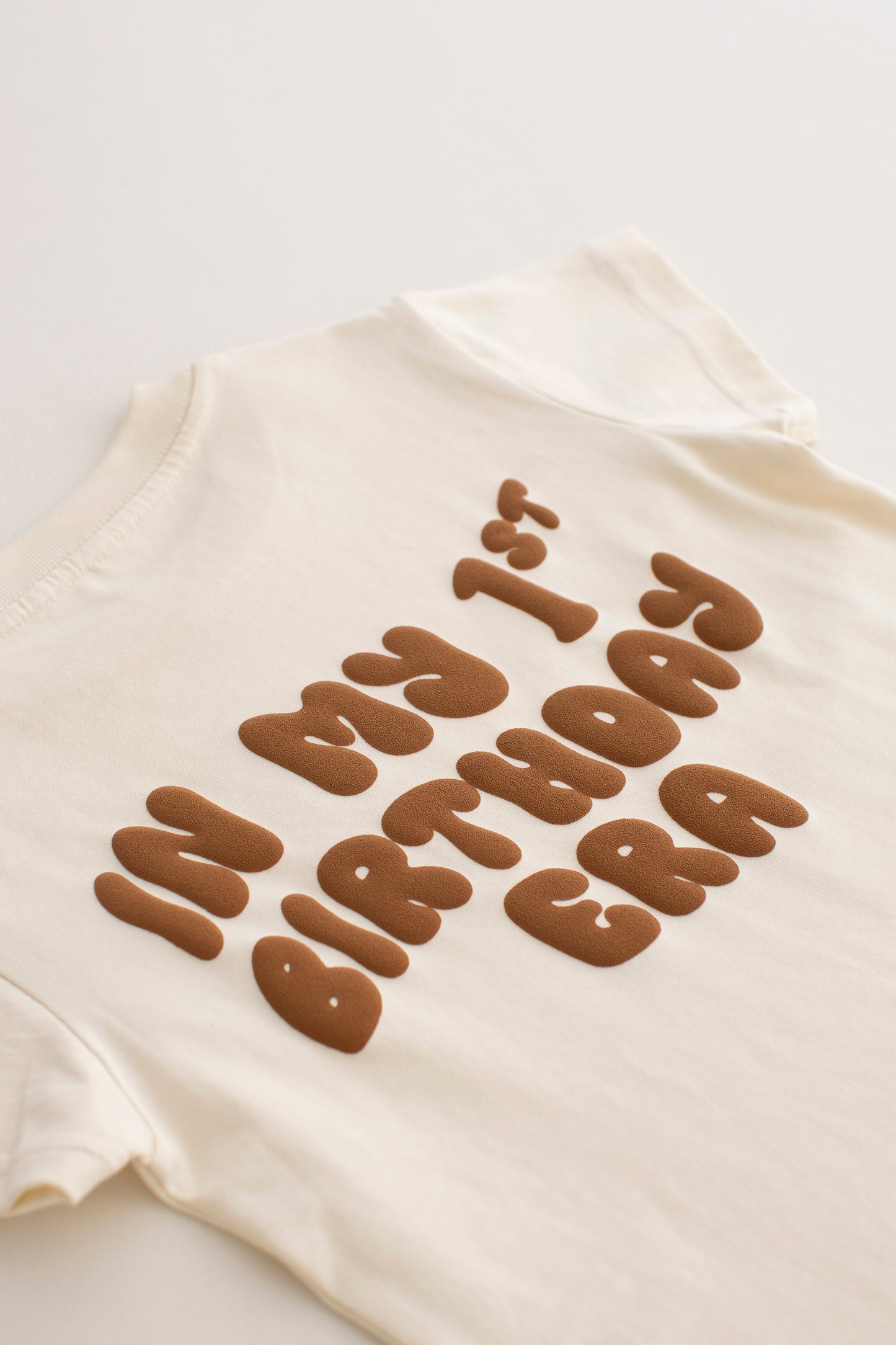 Birthday Era Tshirt - Bubble Print