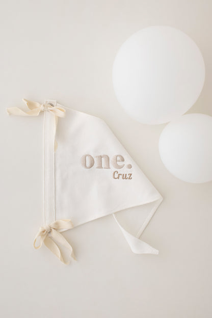 Birthday Wall Flag Banner - Embroidered