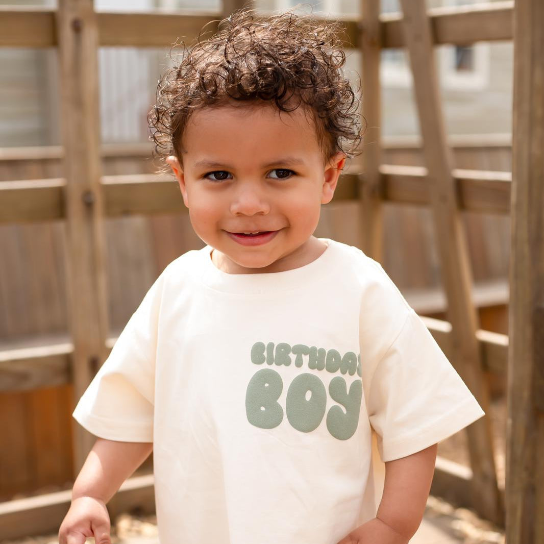 Birthday Era Tshirt - Bubble Print