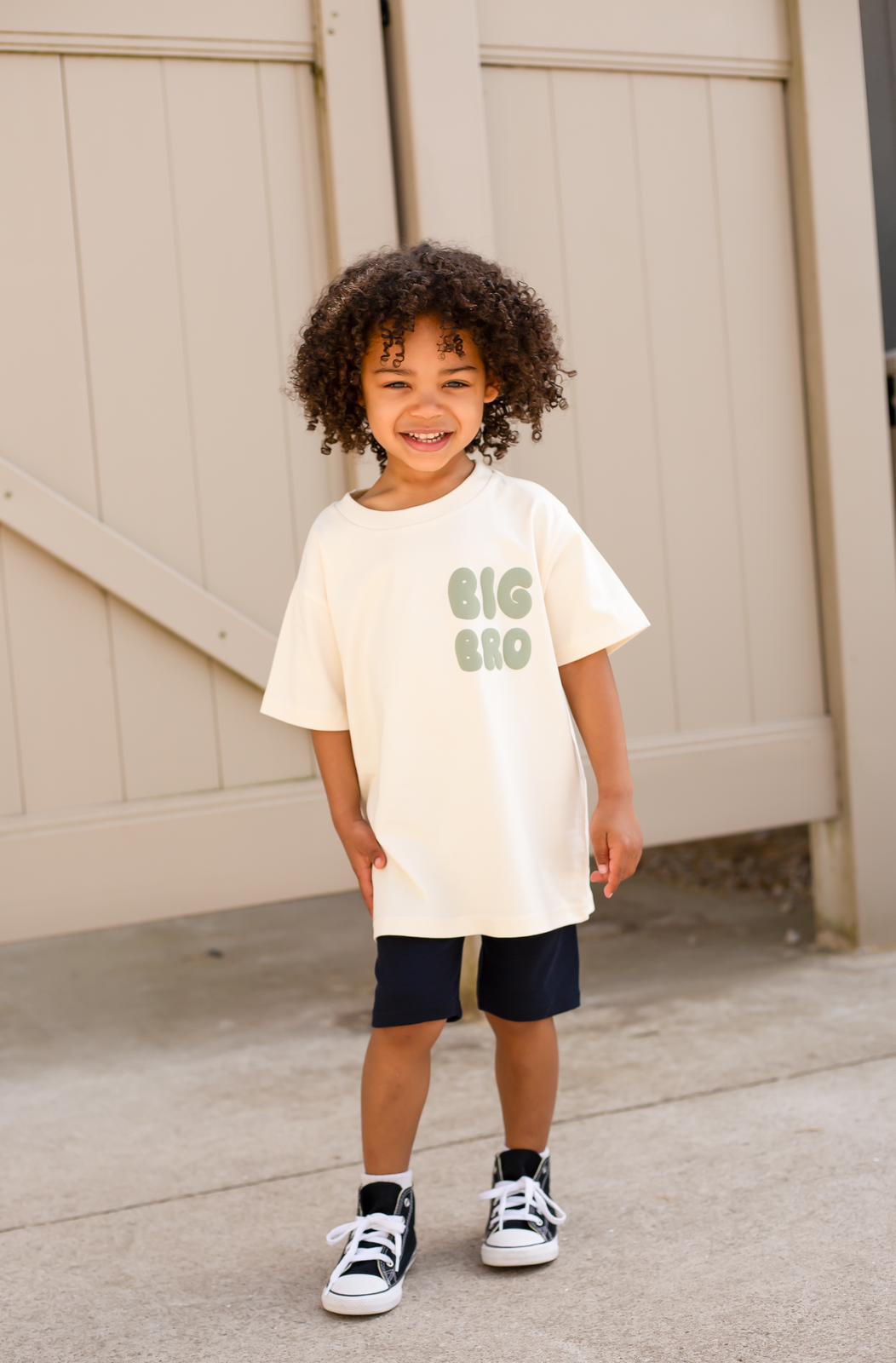 Big sibling era Tshirt - Bubble Print