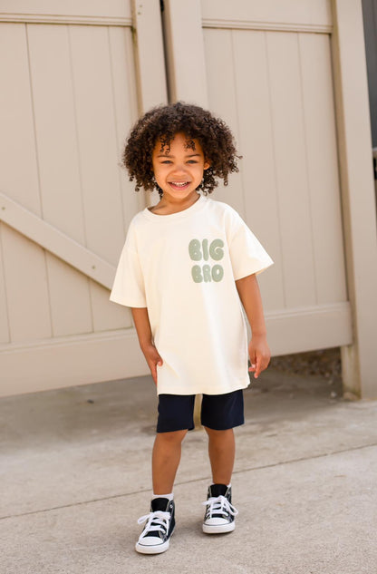 Big sibling era Tshirt - Bubble Print