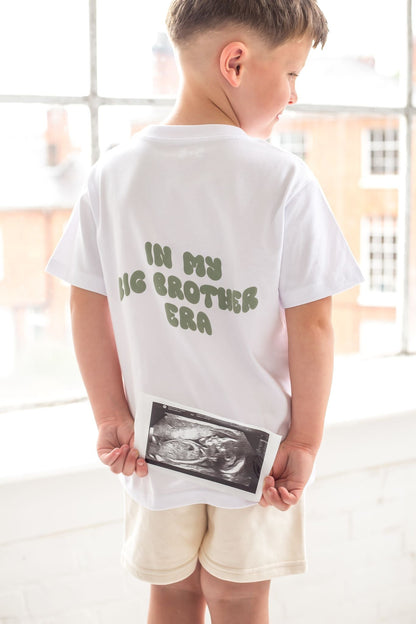 Big sibling era Tshirt - Bubble Print