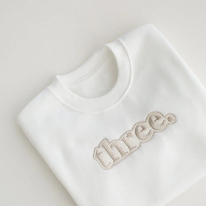 BUBBLE BIRTHDAY AGE SWEATSHIRT - (1ST-4TH BIRTHDAY)